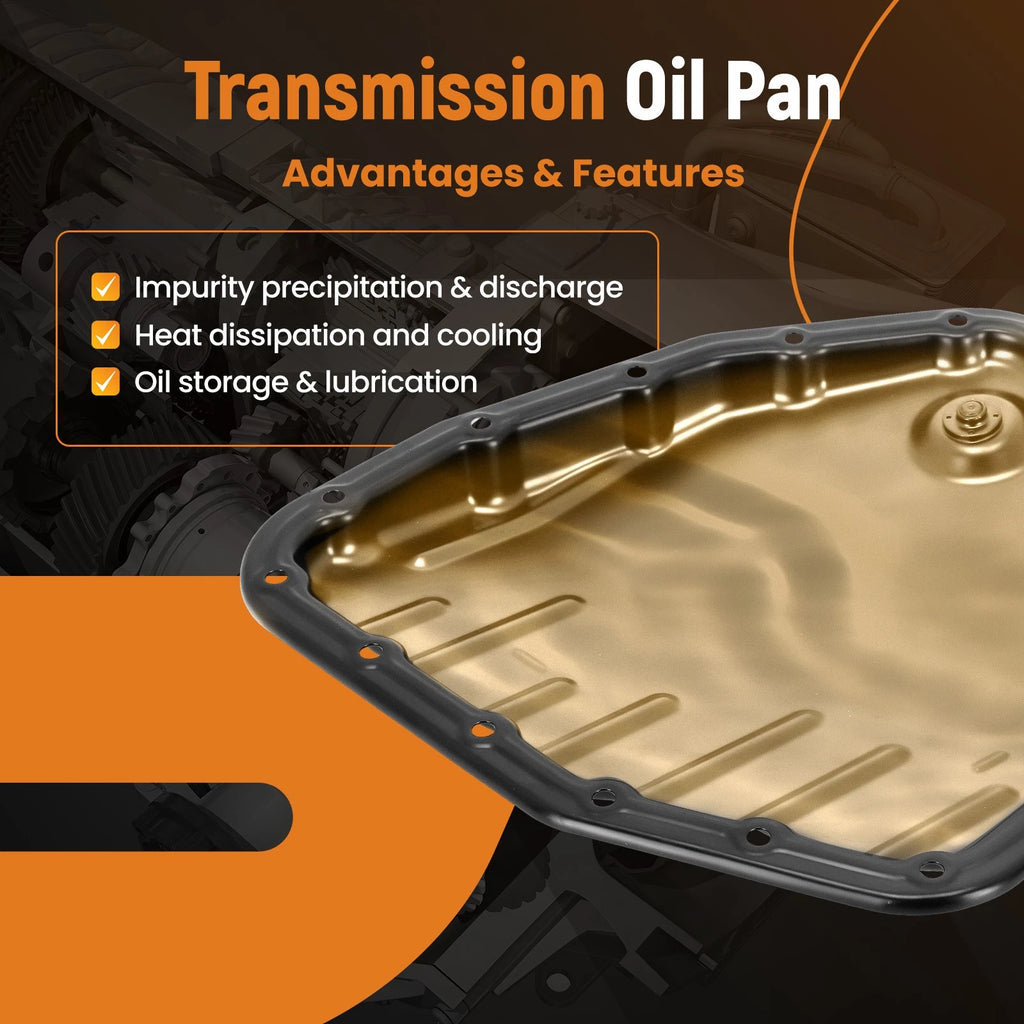 Transmission Fluid Oil Pan for Toyota Corolla L4 1.8L (2003–2008) Steel