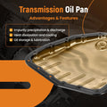 Transmission Fluid Oil Pan for Toyota Corolla L4 1.8L (2003–2008) Steel