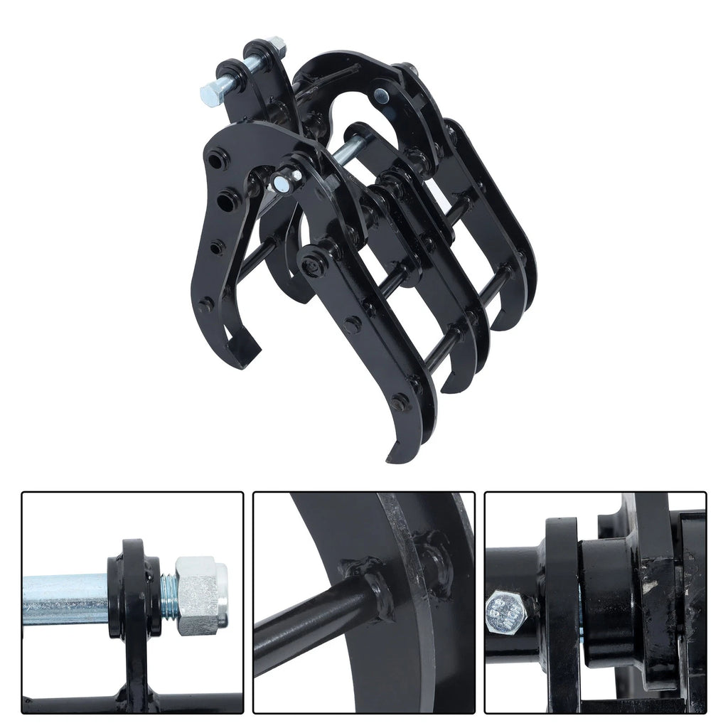 Grapple Wide Opening Grabber Attachment for Mini Excavator