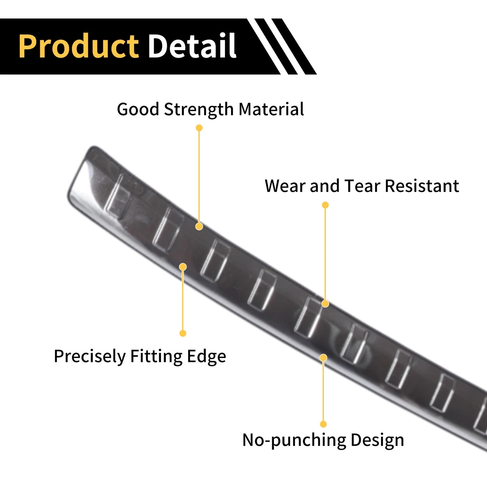Rear Bumper Topper for Honda Odyssey (2019–2025) Silver Tone