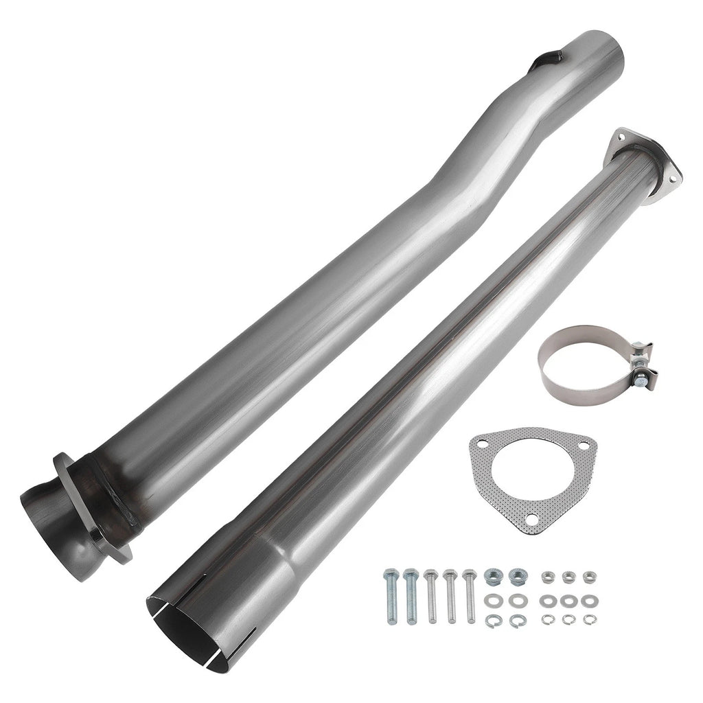 4" Diesel Turbo Exhaust Pipe Kit for Ford F250 F350 F450 (2011–2023)