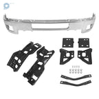 Chrome Front Bumper for Chevy Silverado 2500 3500 (2011–2014) with 8 Brackets