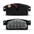 2X Cold White LED License Plate Light for Mazda 2 (2011–2013) 3 (2009–2013)
