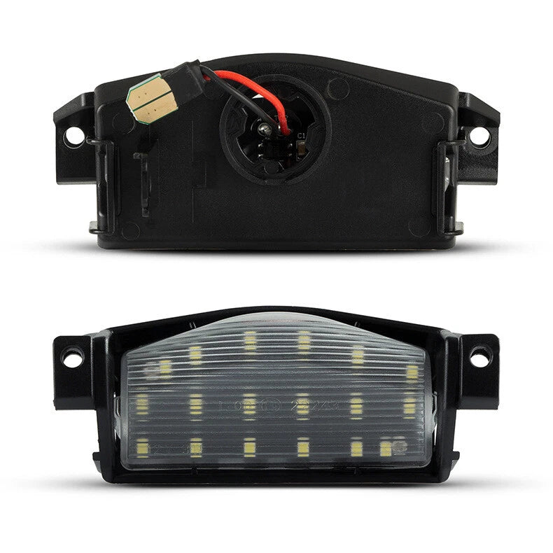2X Cold White LED License Plate Light for Mazda 2 (2011–2013) 3 (2009–2013)