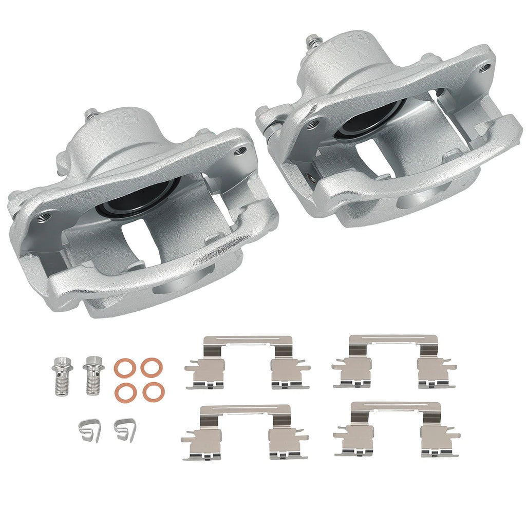 2X Front Brake Caliper w/Bracket Assembly for Toyota Camry (2002–2006)