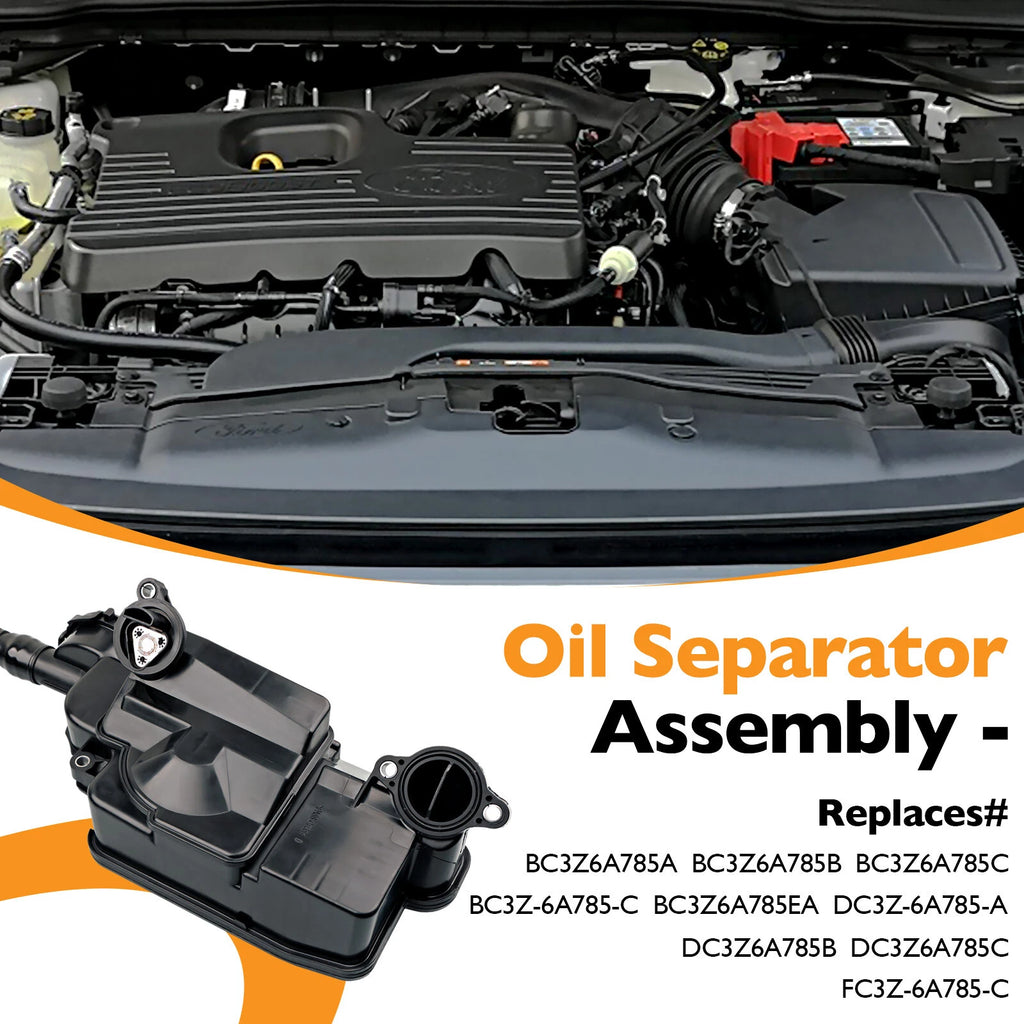 Crankcase PCV CCV Oil Separator for Ford F250 F350 F450 (2011–2016)