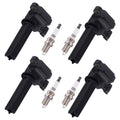 Ignition Coils & Spark Plugs Kit for Saab 9-3 2.0L (2004–2011)