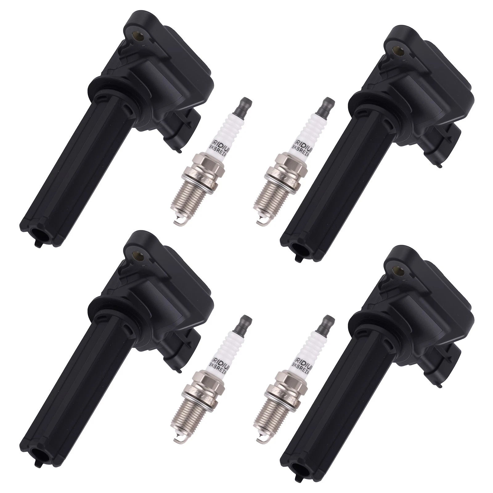 Ignition Coils & Spark Plugs Kit for Saab 9-3 2.0L (2004–2011)
