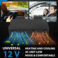 12V Electric Cool & Heat Underdash Air Conditioner for Universal Vehicles (N/A)