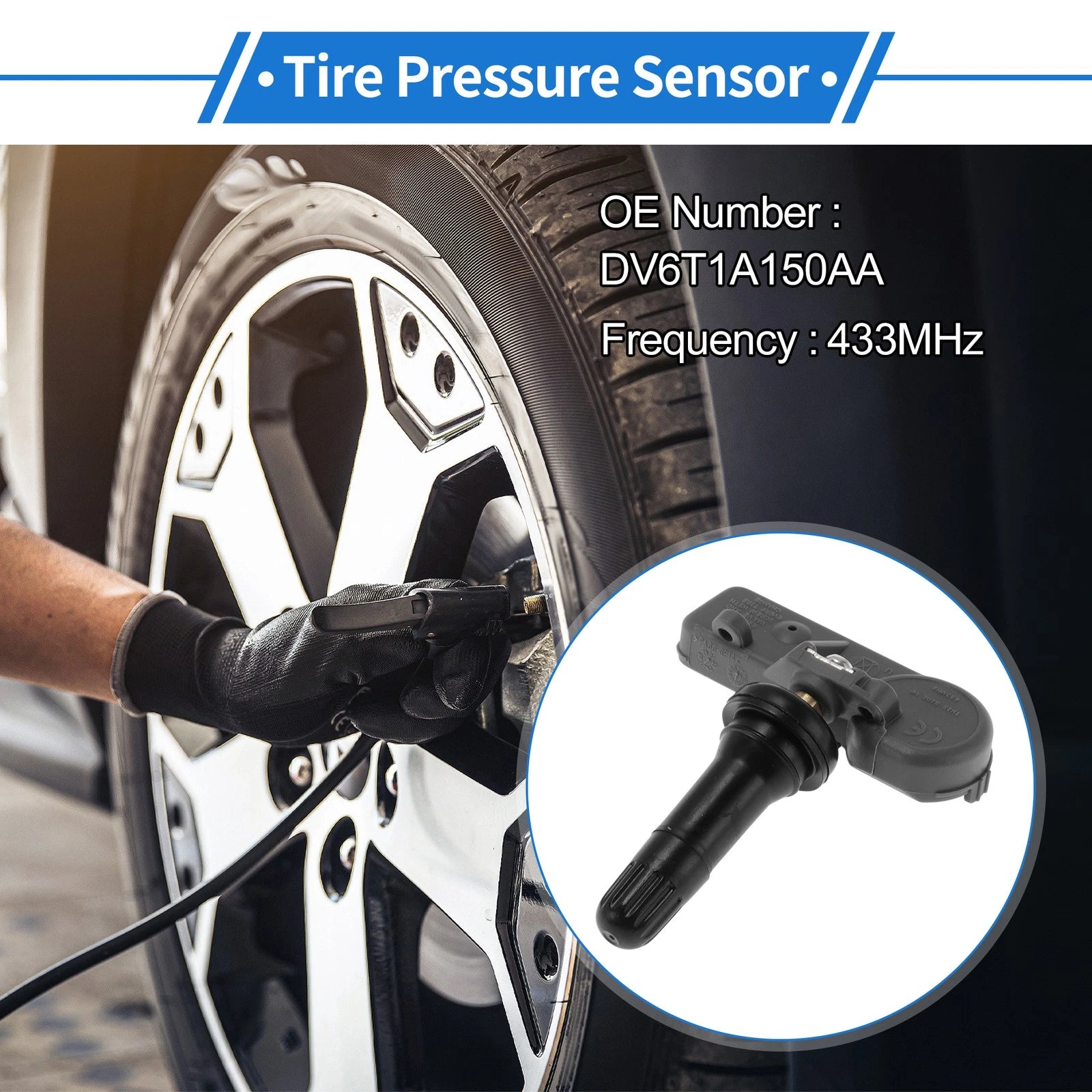 TPMS Sensor No.DV6T1A150AA for Ford Escape (2012–2017)
