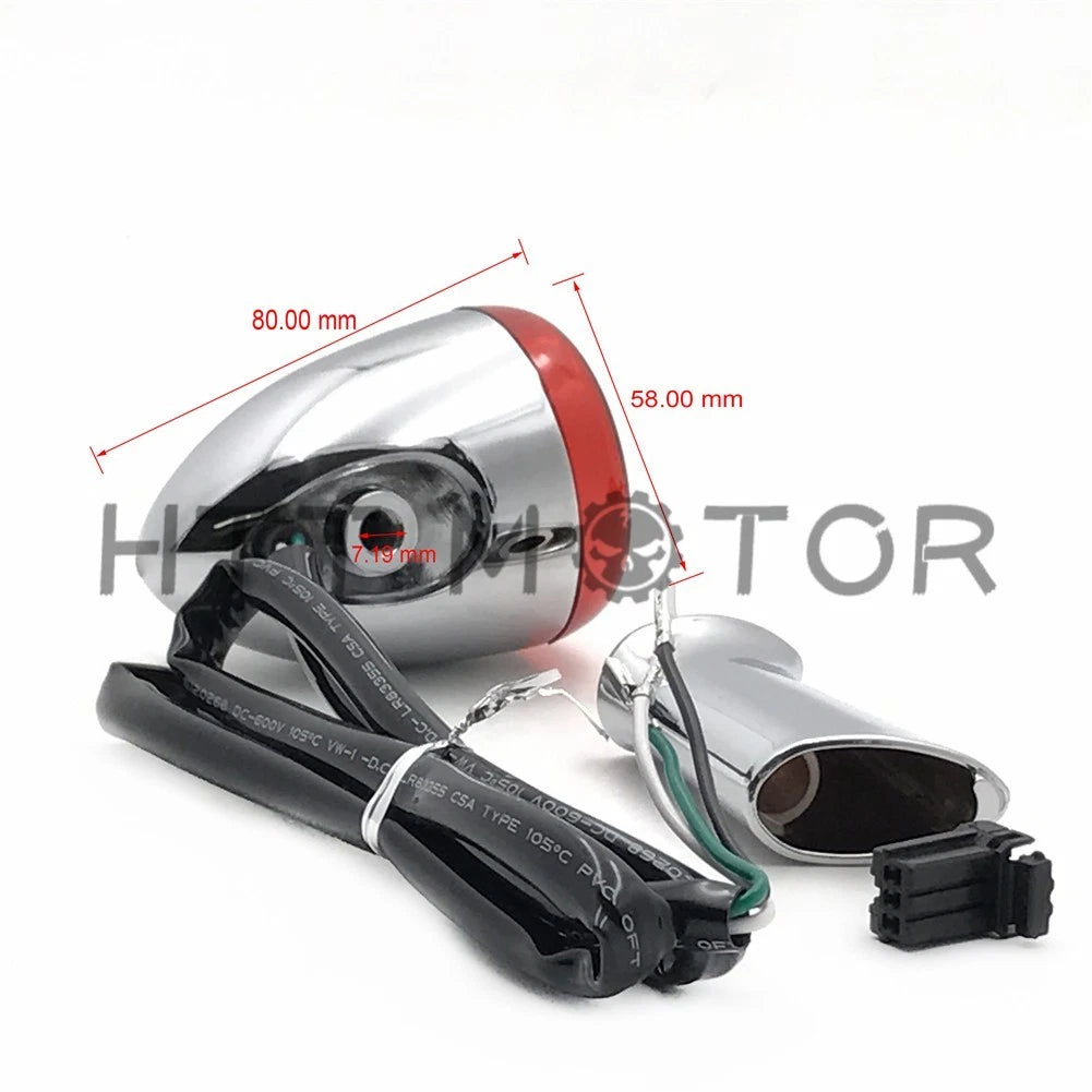 Set of 2 Rear Turn Signal Light Indicators for Harley Sportster XL 883 (1992–2016)