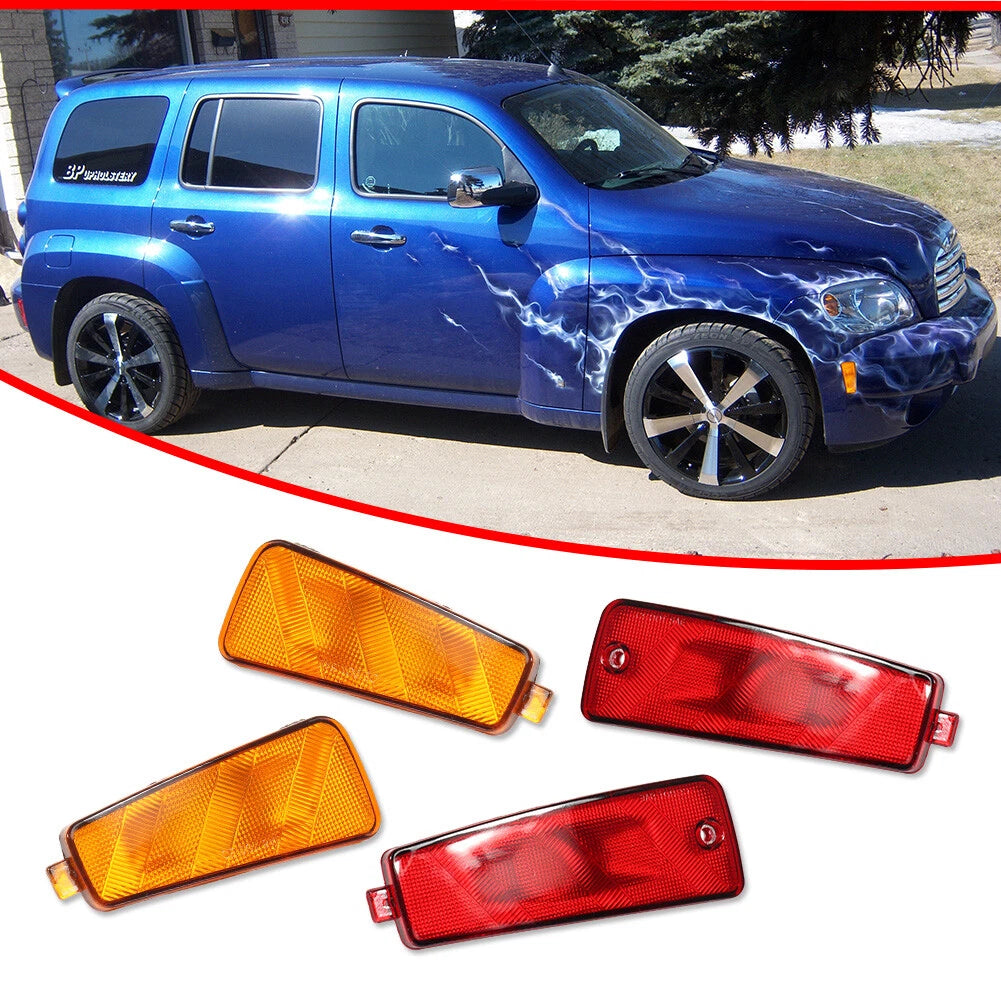 Set of 2 Side Marker Light Reflectors for Chevrolet HHR (2006–2011)