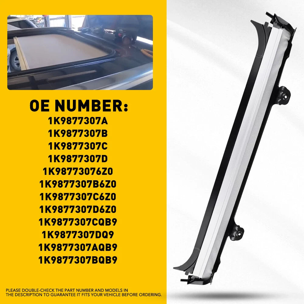 Sunroof Sunshade Cover for Audi Q5 (2009-2017) Gray