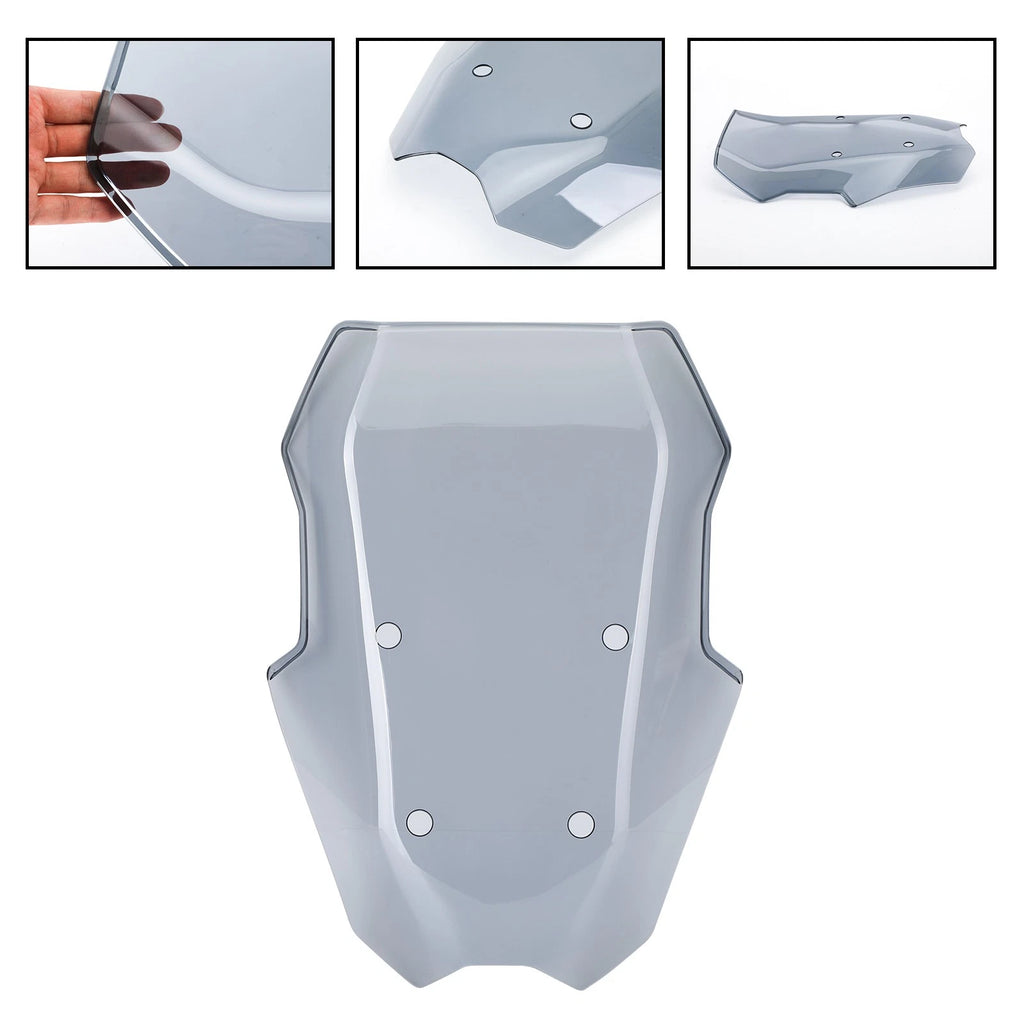 ABS Plastic Windshield for BMW C400X (2018–2021) Gray