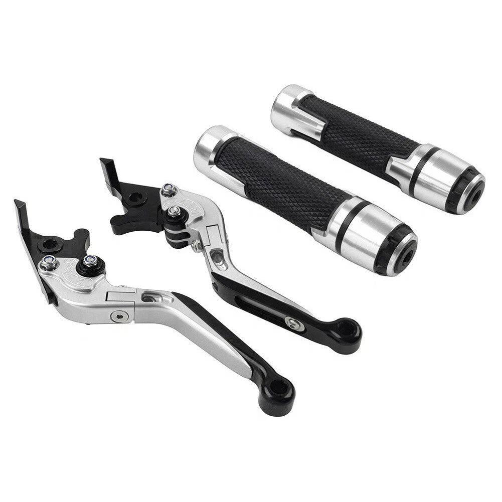 Brake Clutch Lever Handlebar Grips Set for Suzuki GSXR600/750 (2006–2023)