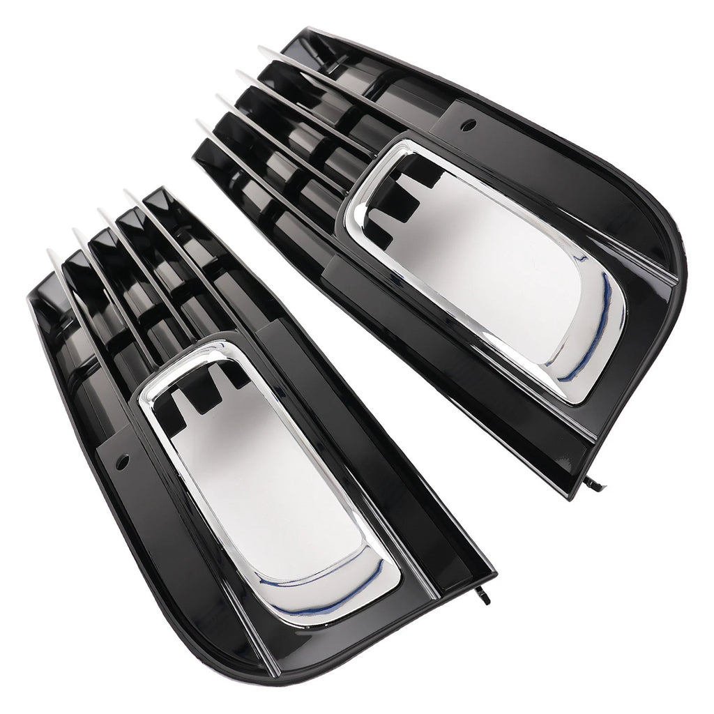 Set of 2 Front Bumper Fog Light Grille Covers for Audi A8 Quattro (2008–2010)