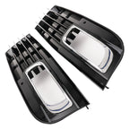 Set of 2 Front Bumper Fog Light Grille Covers for Audi A8 Quattro (2008–2010)