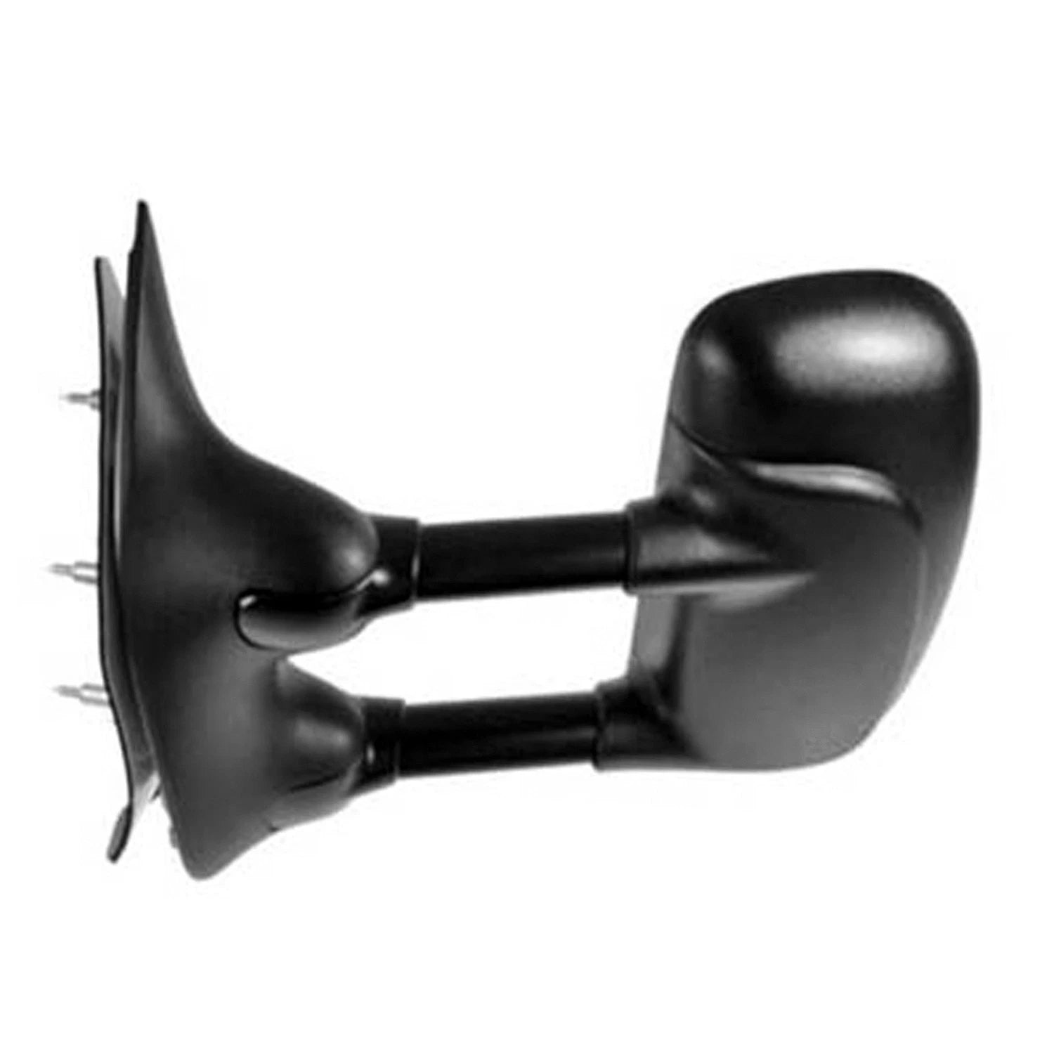 Driver Side Manual Door Mirror Replacement Black Textured for Honda Civic (2006–2021)