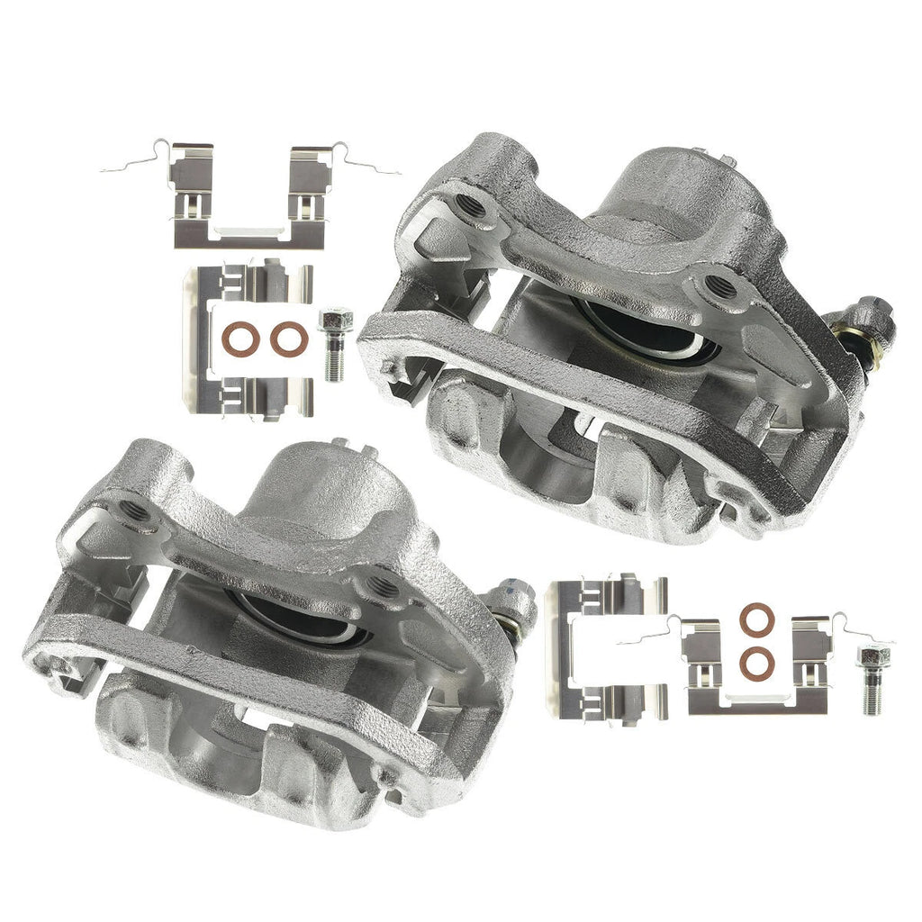 Set of 4 Brake Calipers with Bracket for Nissan Altima (2002–2006)