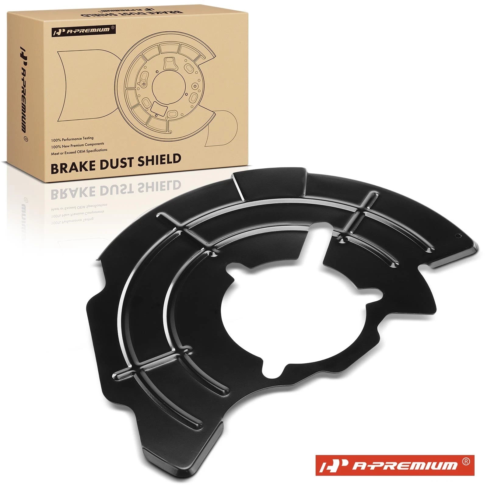 Front Left Brake Dust Shield for Jeep Grand Cherokee WK (2005–2010)