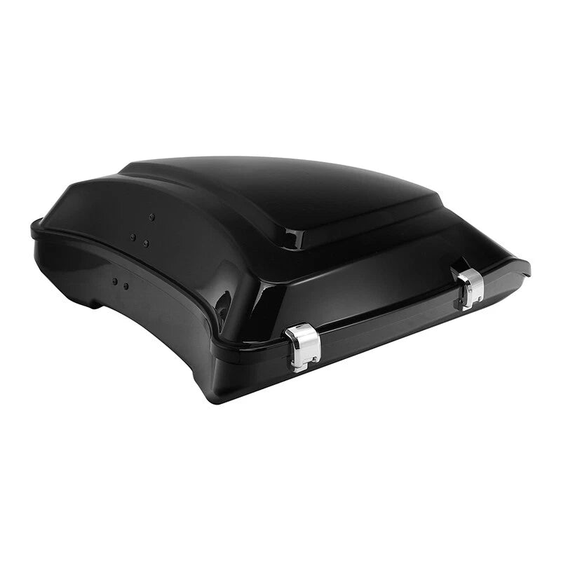 Vivid Black Razor Trunk for Harley Touring Road Glide (2014–2024)