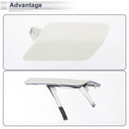 Front Left Bumper Headlight Washer Nozzle Cover Cap for BMW 3 Series White
