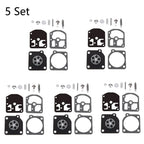 Set of 5 Carburetor Gasket Diaphragm Repair Kit for Stihl 010 011 011AV