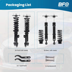 Adjustable Coilovers Shock Absorbers Kit for Dodge Charger (2006–2010) RWD