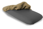 Fleece Console Lid Cover Protector for Ford Crown Victoria (2003–2011) Beige