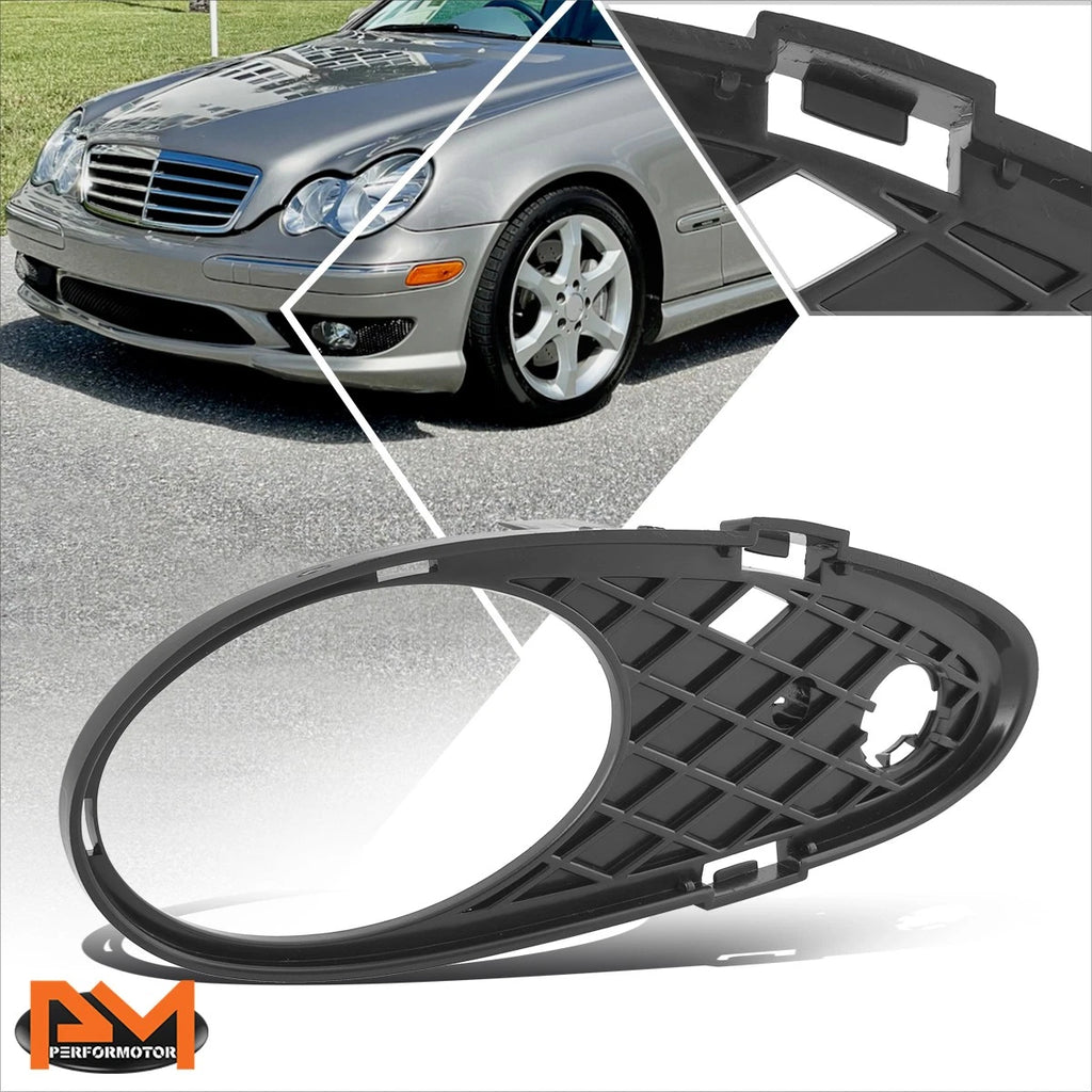 Front Passenger Fog Light Bezel for Mercedes-Benz C230 C240 C320 (2001–2007)