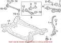 Front Lower Rearward Suspension Control Arm for Chrysler Dodge (OEM)