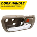 Door Handle for Toyota Camry (2002–2006) Chrome Beige Right Inner EV