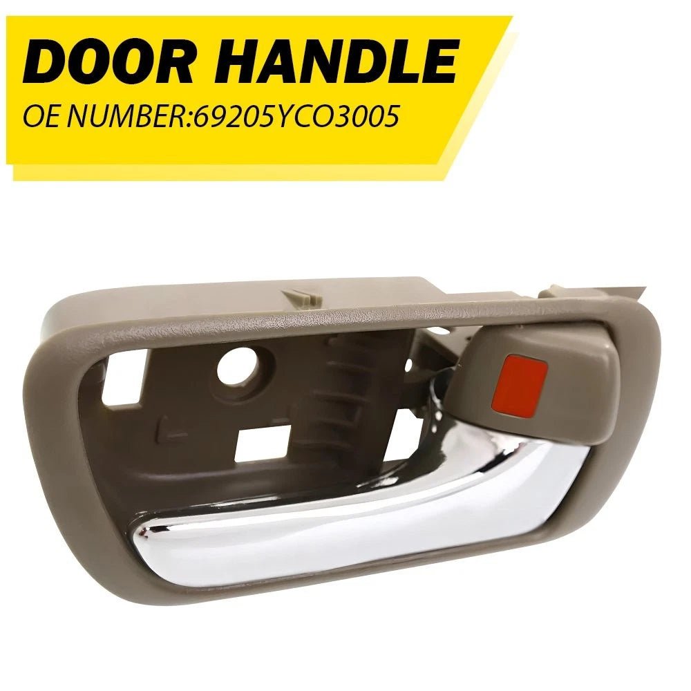 Door Handle for Toyota Camry (2002–2006) Chrome Beige Right Inner EV