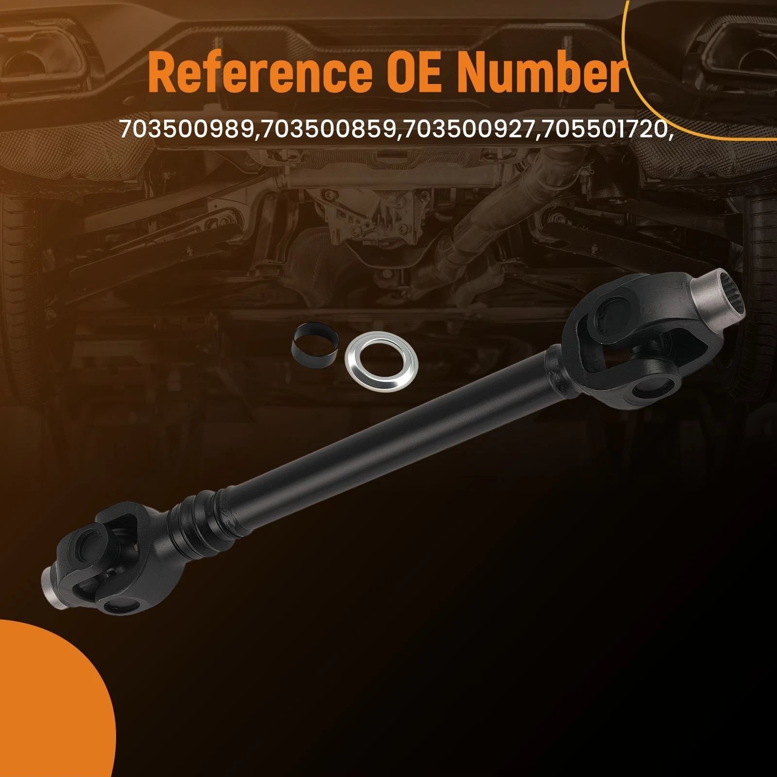 Rear Propeller Drive Shaft for Can-Am Outlander 1000R XMR (2016–2018) 703500989