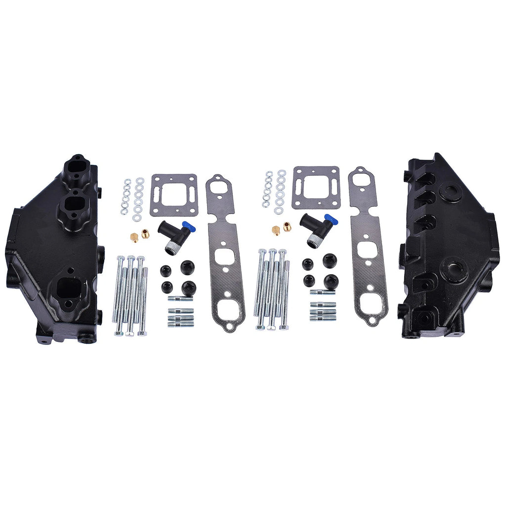 2Pcs Exhaust Manifold for Mercruiser 4.3L