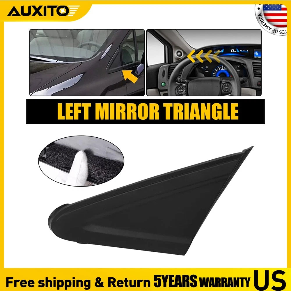 Driver Left Mirror Cover Trim for Honda Civic (2012–2015)