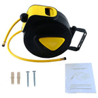 Retractable Air Hose Reel for Hybrid Air Hose 5/16 IN x 33 FT