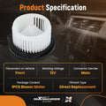 HVAC Heater Blower Motor Fan for Chevy Impala Limited (2014–2016) 700107, 1303219