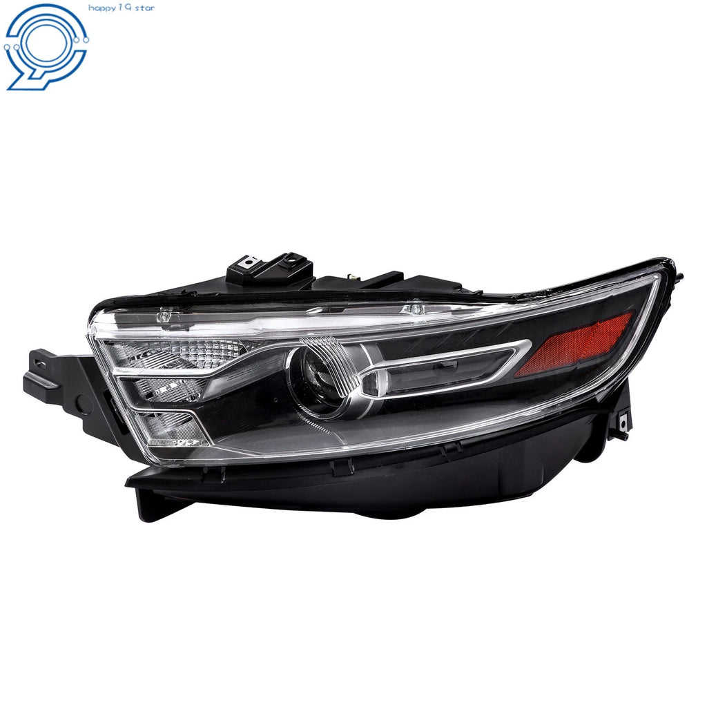 Halogen Projector Headlight for Ford Taurus (2014–2016) Left, Gray Trim