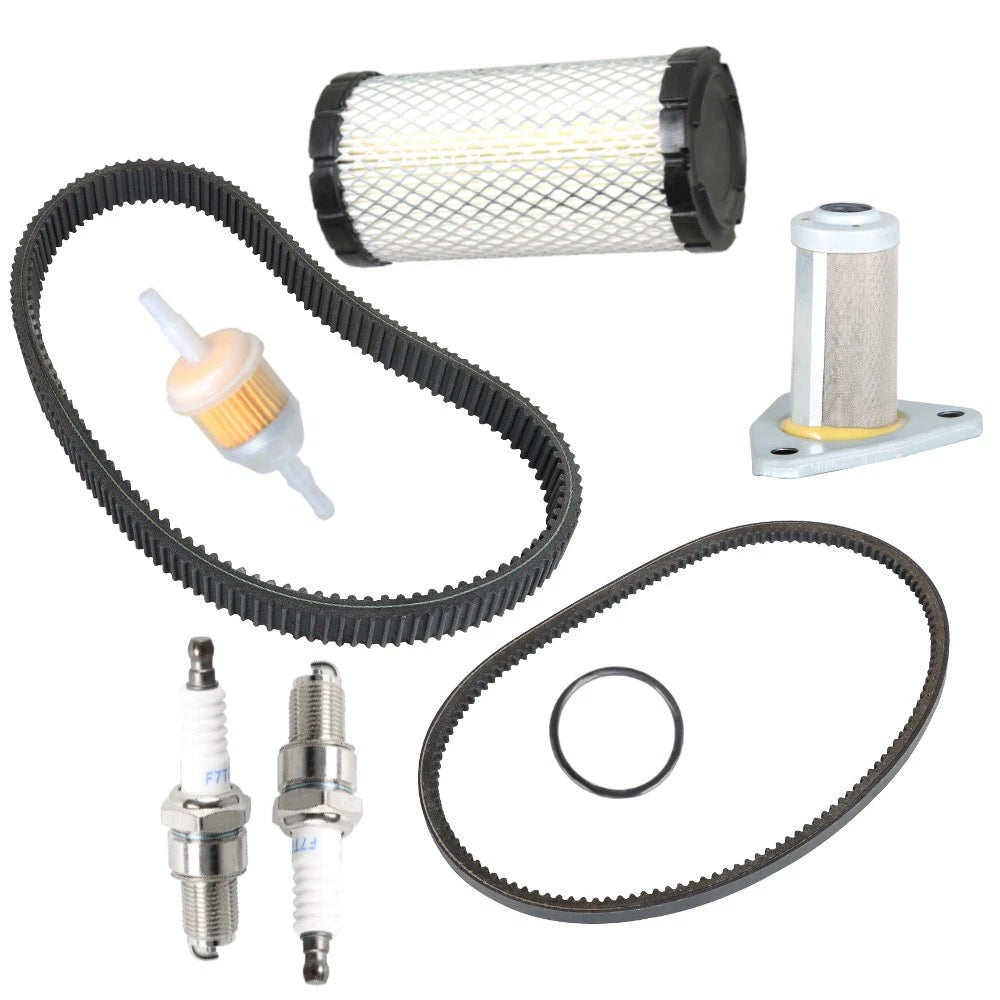 Tune Up Kit and Oil Filter for E-ZGO TXT/ST 350