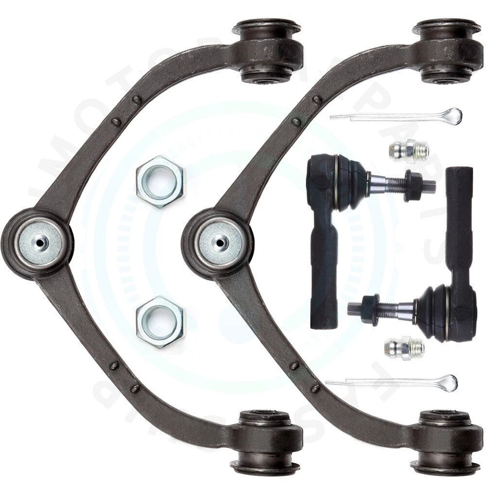 Front Upper Control Arm Ball Joint Outer Tie Rod End for Dodge Dakota (2005–2010)