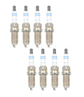 Set of 8 Spark Plugs Bosch Double Platinum 8122 for Lexus Toyota (2007–2014)