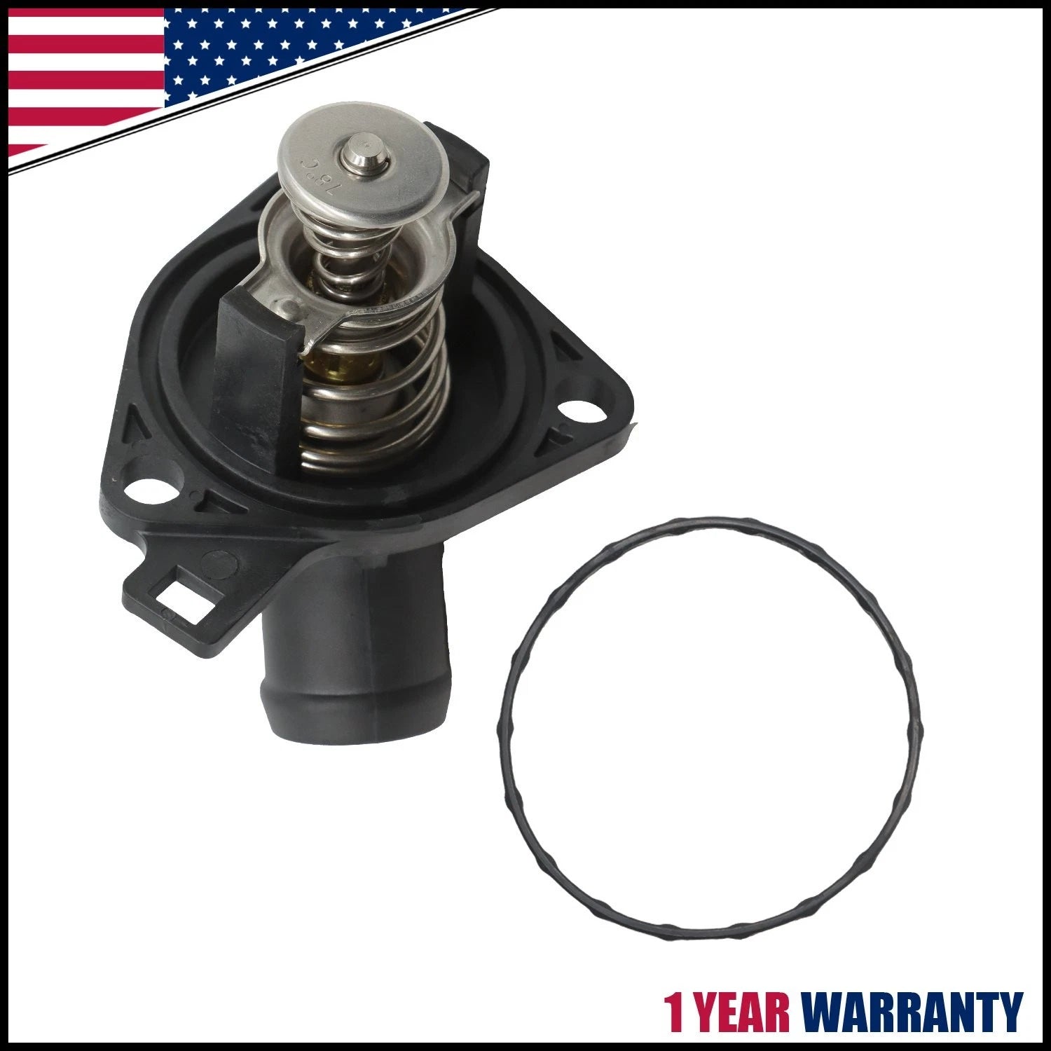 Water Coolant Outlet Thermostat Housing for Honda Acura (2001–2006) 19301-RAF-004