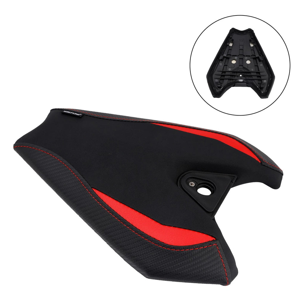 Rear Passenger Seat Pillion Cushion for Kawasaki Z1000 (2014–2025) - Red