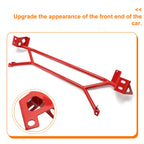 Red Front Power Brace Radiator Support for Mitsubishi Lancer EVO 7/8/9 (2003–2006)