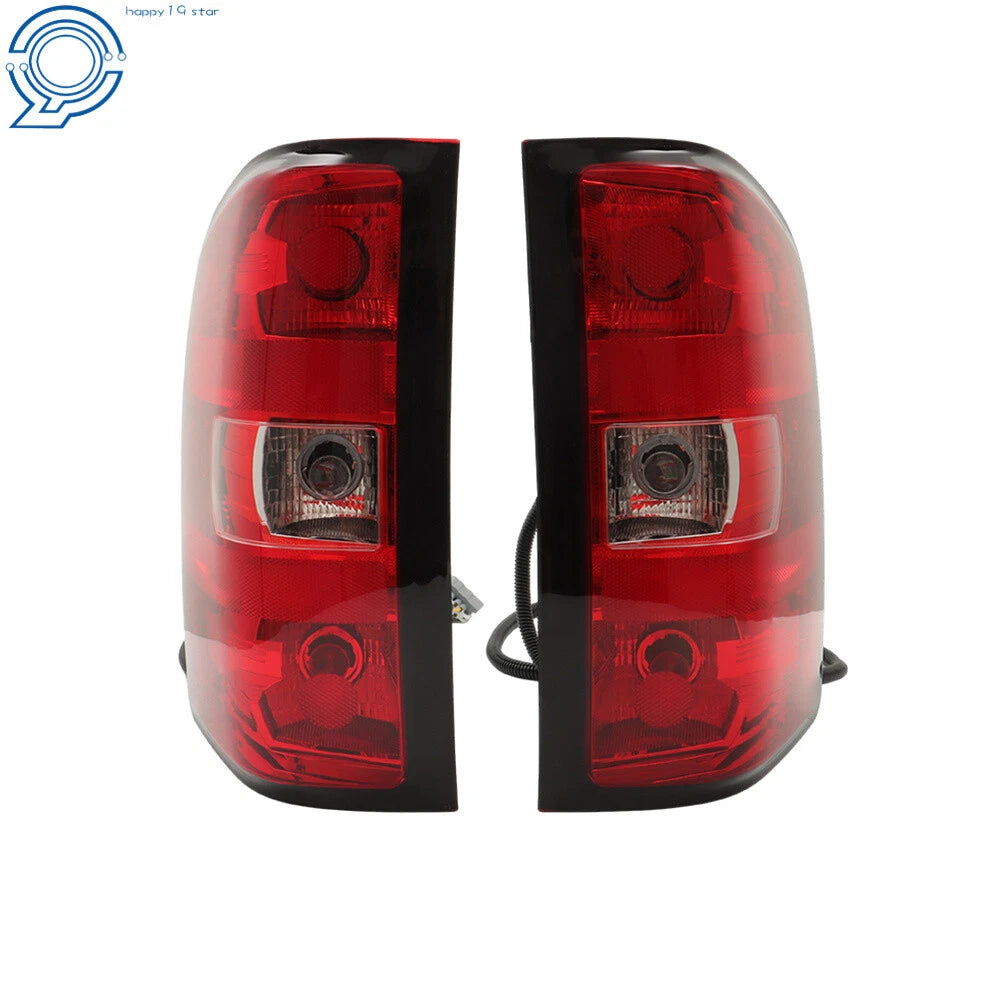 Pair Tail Lights for Chevy Silverado 1500 2500 HD (2007-2013)