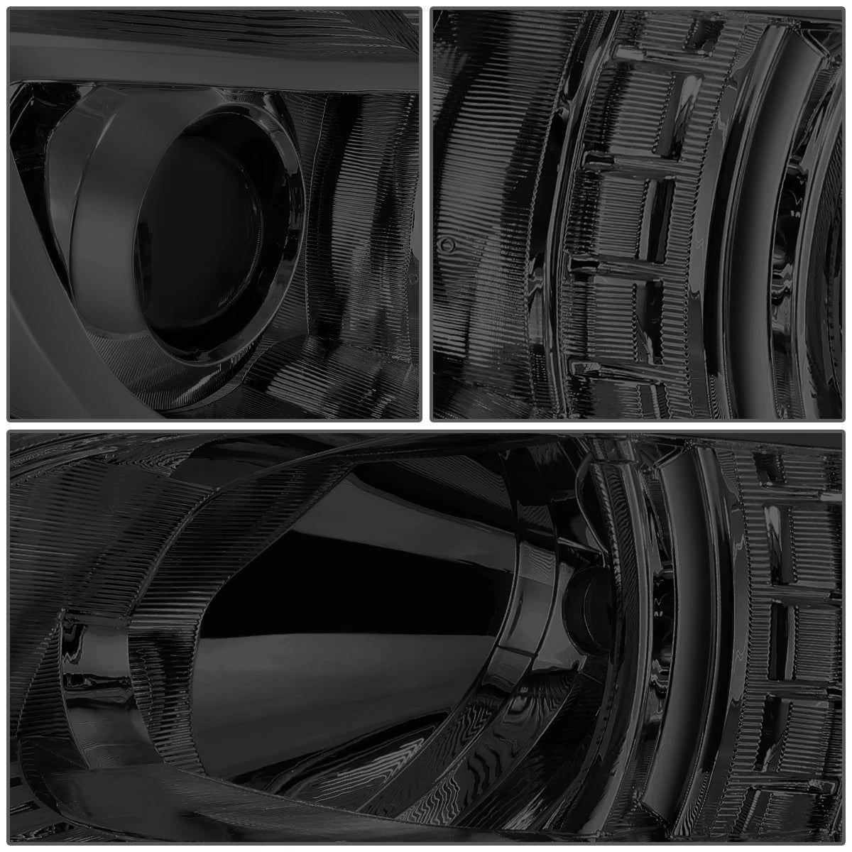 Smoked Amber Signal Projector Headlights for Subaru Outback/Legacy (2010–2014)