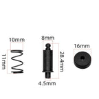 3X Angle Grinder Lock Nut Set for 125mm Models (with Cover and Pin)