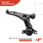 Set of 4 Front Lower Control Arm Ball Joints for Ford Focus (2000-2004)