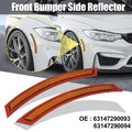 Pair of Front Bumper Reflectors for BMW F15 F85 (2014–2019) 63147290093 63147290094